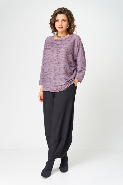 Джемпер Bliss 9400 сиреневый - фото 5