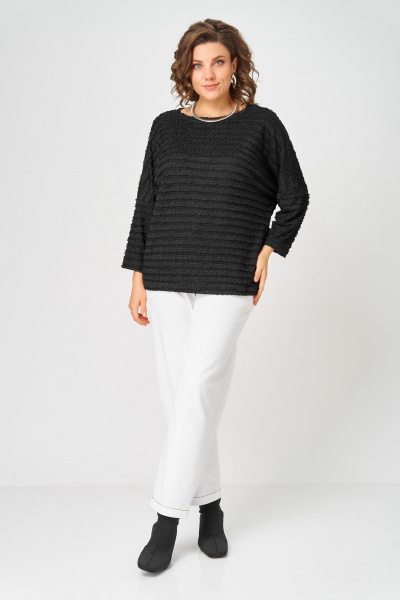 Джемпер Bliss 9401 черный - фото 6