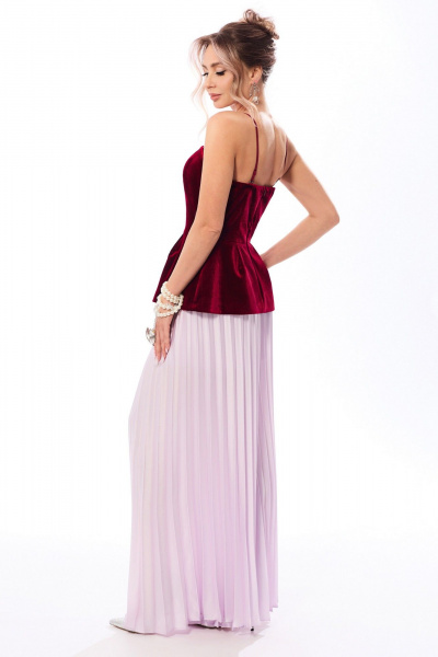 Корсет Golden Valley 26754 бордовый - фото 2