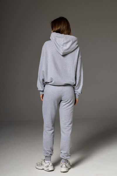 Бомбер, брюки Twok 112502 серый - фото 4