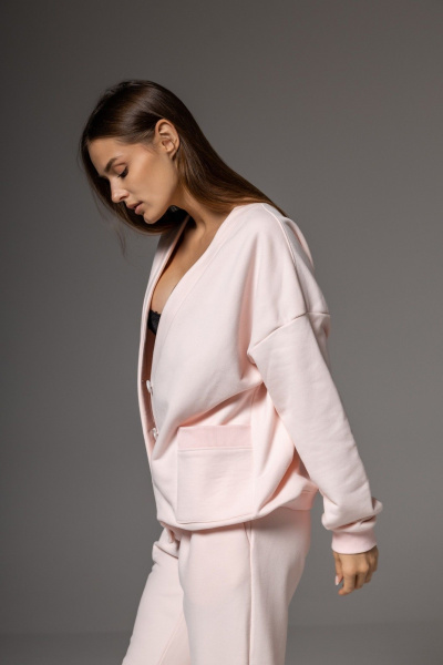 Кардиган Twok 112510 розовый - фото 3