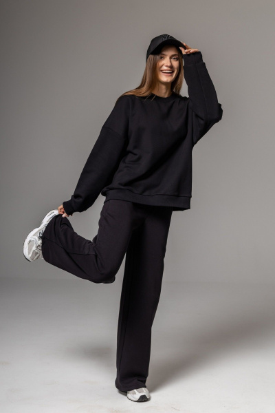 Брюки Twok 112511 черный - фото 2