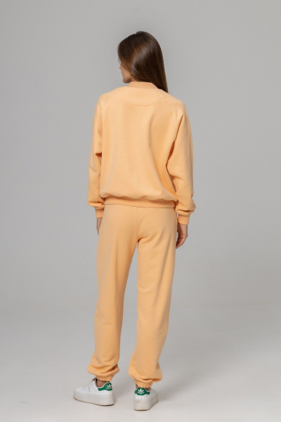 Бомбер, брюки Twok 925712 персик - фото 4