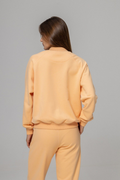 Бомбер, брюки Twok 925712 персик - фото 3