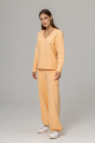 Брюки, джемпер Twok 925713 персик - фото 7