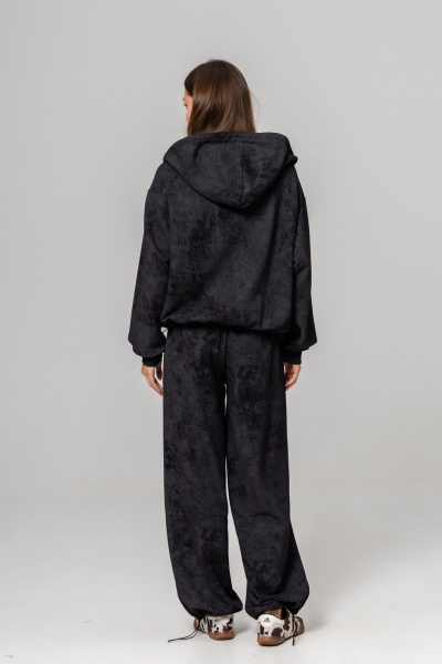 Бомбер, брюки Twok 925718 черный принт - фото 7