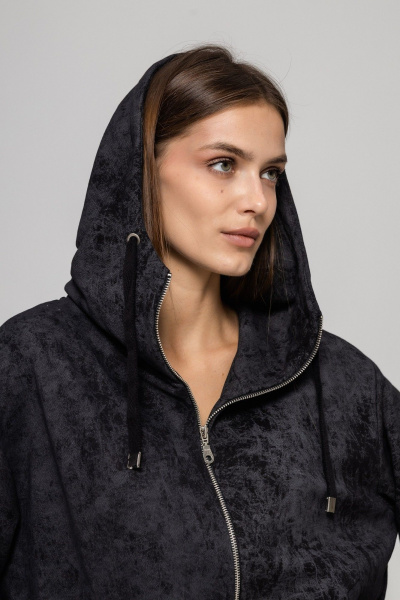 Бомбер, брюки Twok 925718 черный принт - фото 6