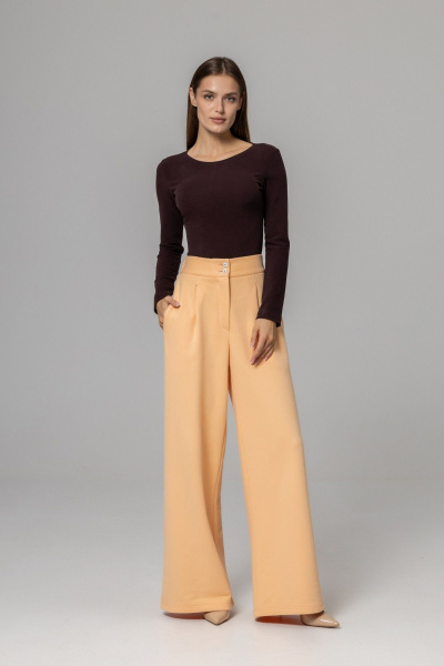 Брюки Twok 925724 персик - фото 1