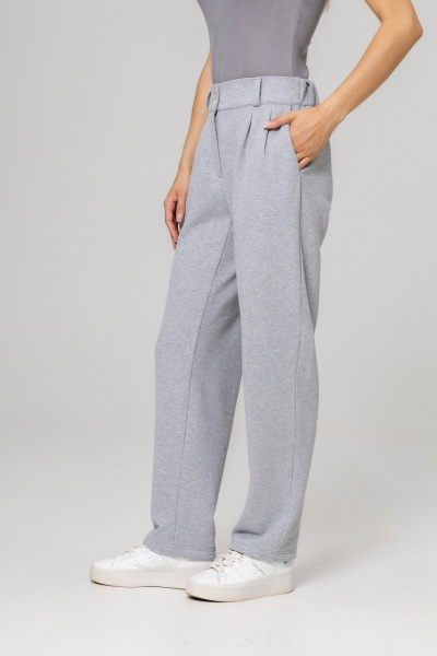 Брюки Twok 952725 серый - фото 4