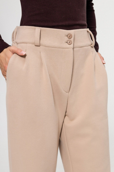 Брюки Twok 952731 бежевый - фото 6