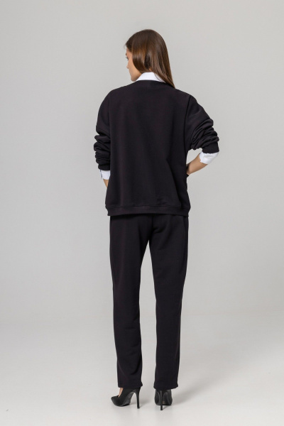 Брюки, кардиган Twok 952736 черный - фото 3