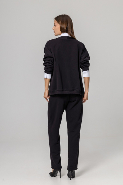 Брюки, кардиган Twok 952736 черный - фото 6