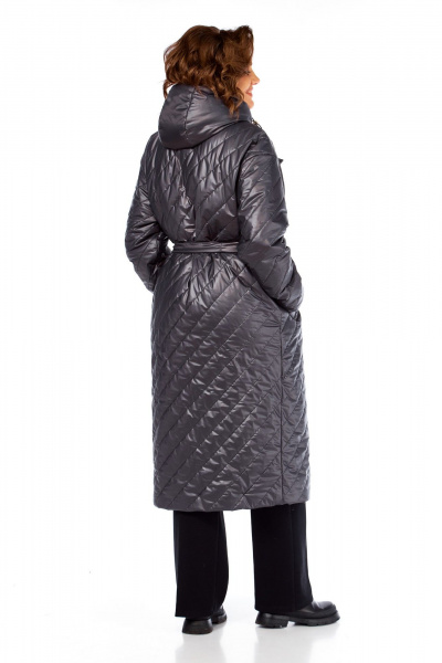 Пальто Диомант 2131 серый - фото 13