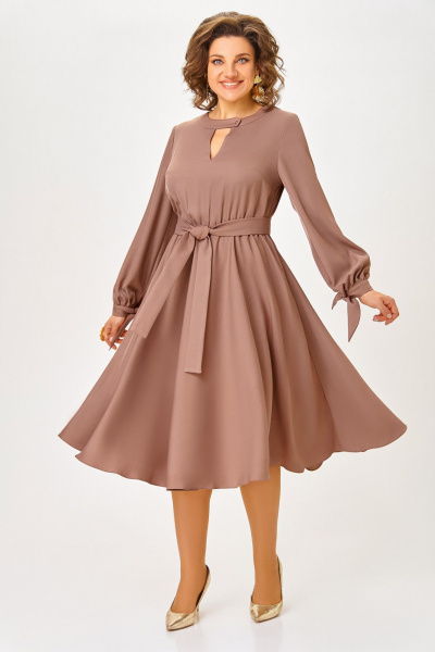 Платье Swallow 891.1 капучино - фото 3