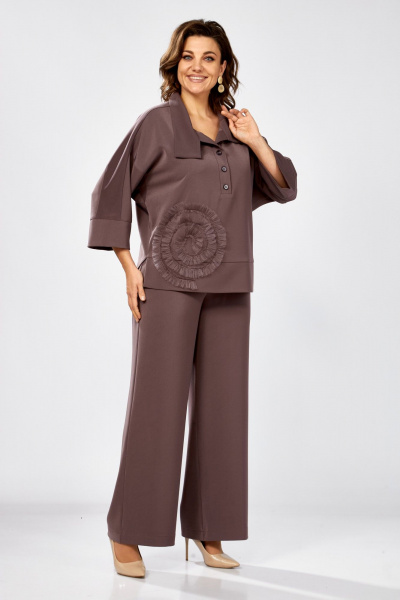 Блуза, брюки ZigzagStyle 559-2 клевер - фото 7