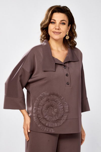 Блуза, брюки ZigzagStyle 559-2 клевер - фото 2