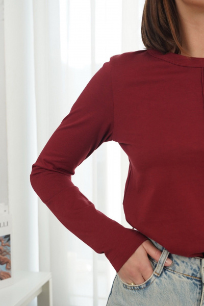 Джемпер Купалинка 37502G.158-164 бордовый - фото 3