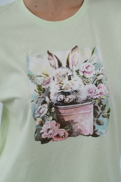 Капри, майка Купалинка 661012.158-164 к.св.зеленый,клетка - фото 2