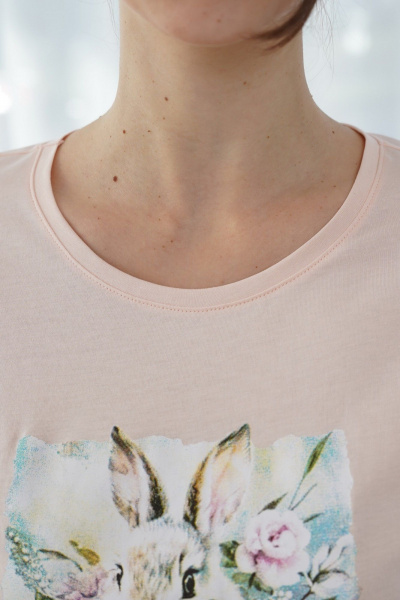 Сорочка Купалинка 688214.158-164 светло-розовый - фото 4