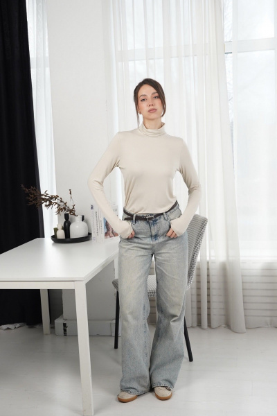 Джемпер Купалинка 538949.158-164 светло-зеленый - фото 2