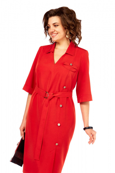 Платье Jurimex 3441 красный - фото 4