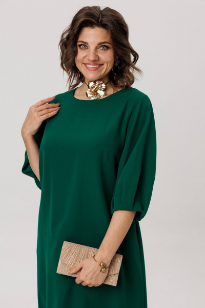 Платье Anelli 1792 лепесток_гортензии - фото 4