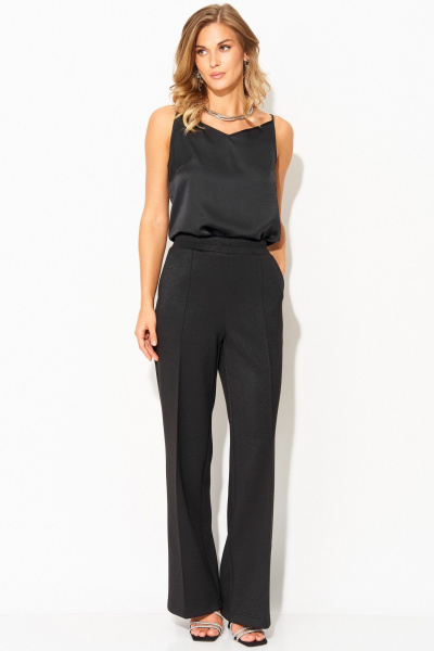 Брюки Laikony L-493-2 черный - фото 4