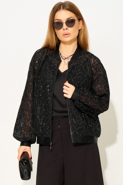 Жакет Laikony L-893-1 черный - фото 12