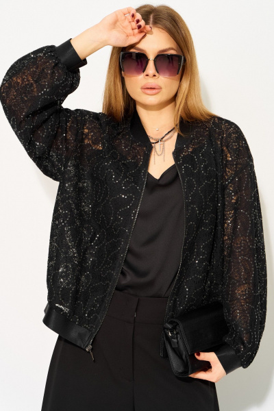 Жакет Laikony L-893-1 черный - фото 9