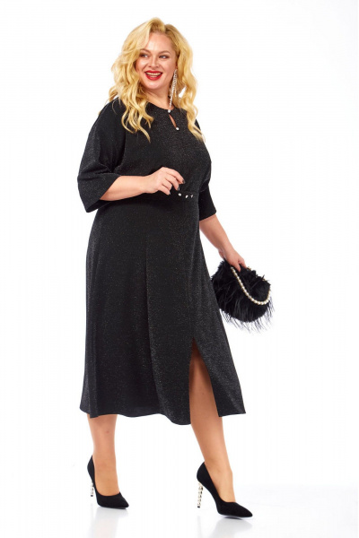 Платье VIA-Mod 675 черный - фото 6