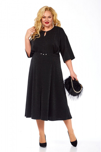 Платье VIA-Mod 675 черный - фото 4
