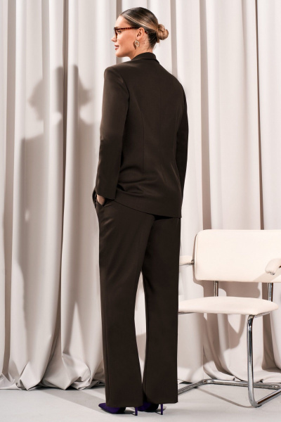 Брюки, жакет Lissana 5035 шоколадный - фото 8