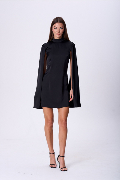 Платье Lady Line 1425 черный - фото 8