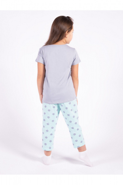 Капри, майка 8 Марта 132590-4С594Д40-146 серый - фото 4