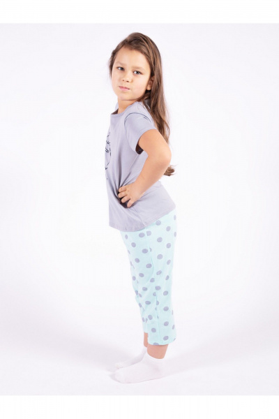 Капри, майка 8 Марта 132590-4С594Д40-146 серый - фото 2