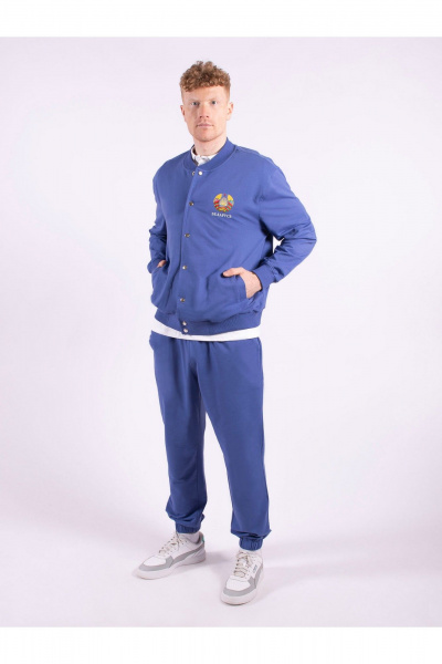 Бомбер, брюки 8 Марта 1116-4С5133Д40-182 джинс - фото 1