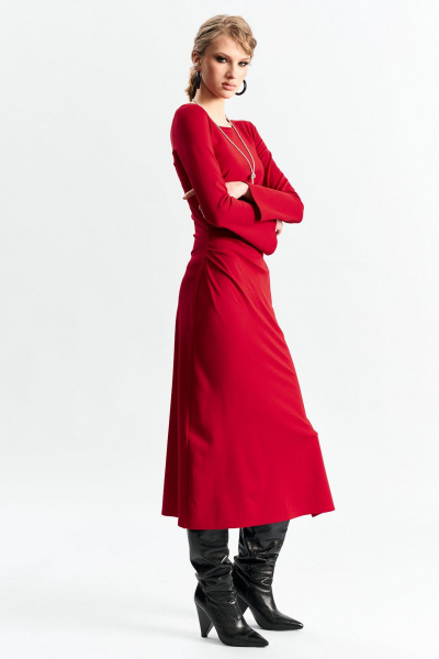 Платье MilMil 1262 скарлет - фото 5