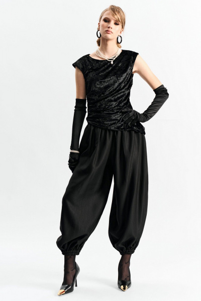 Блуза MilMil 1269 черный - фото 11