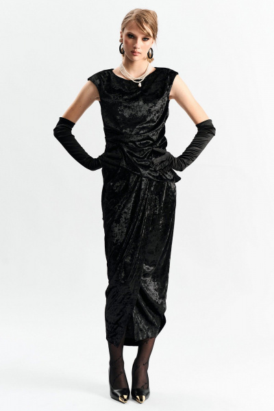 Блуза MilMil 1269 черный - фото 4