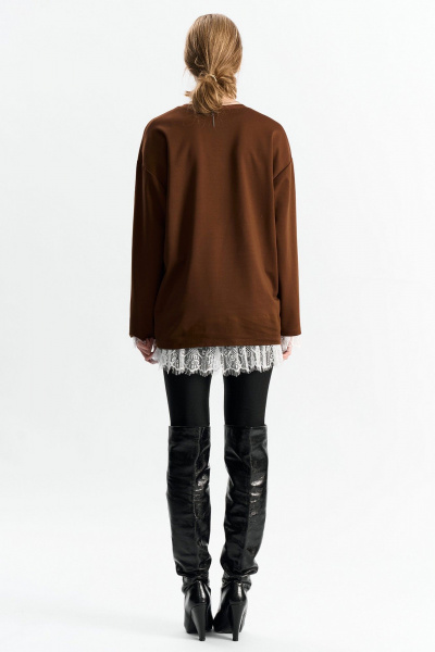 Лонгслив MilMil 1280 корица - фото 7