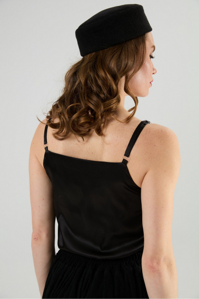 Брюки, джемпер, топ NikVa 1011-2 бордо/чёрный - фото 9