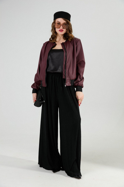 Брюки NikVa 1012-1 чёрный - фото 4