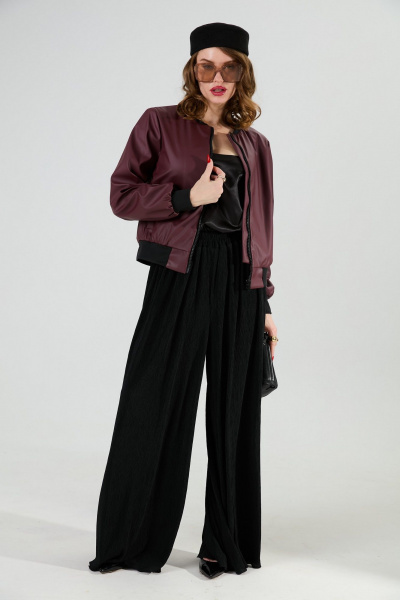 Брюки NikVa 1012-1 чёрный - фото 3