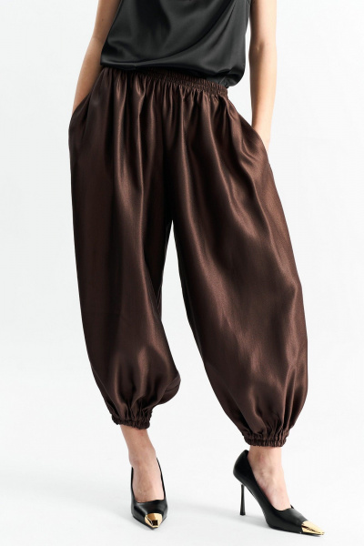 Брюки MilMil 1282 шоколад - фото 2