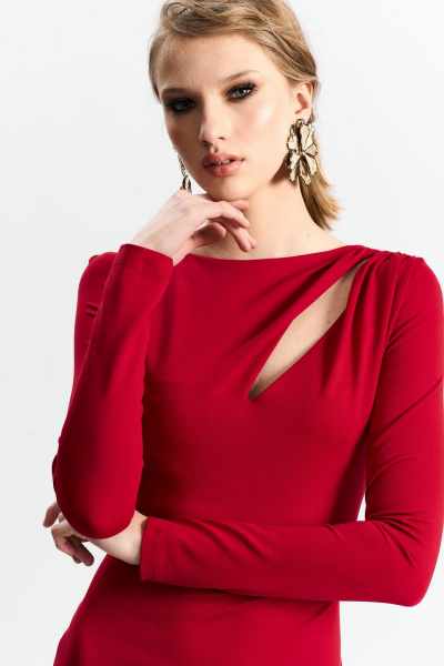 Платье MilMil 1284 скарлет - фото 6