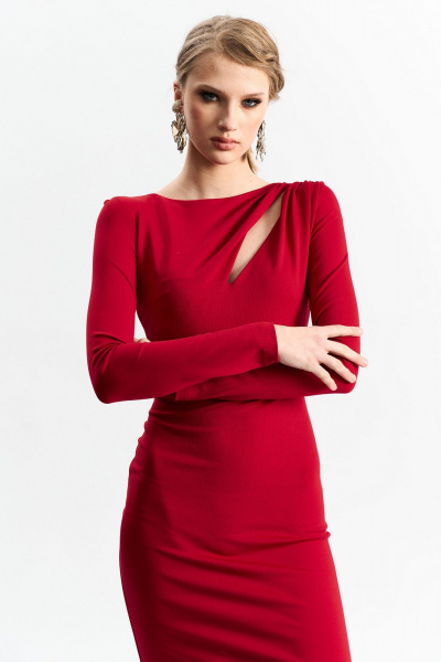 Платье MilMil 1284 скарлет - фото 4