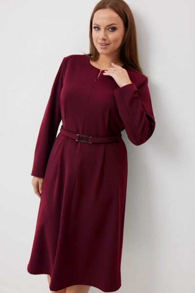 Платье Elady 4667-1 бордовый - фото 1