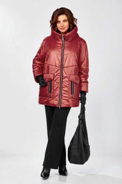 Куртка Lady Secret 7298 рубиновый - фото 3
