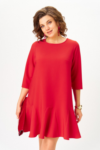 Платье Michel chic 2184 красный - фото 6