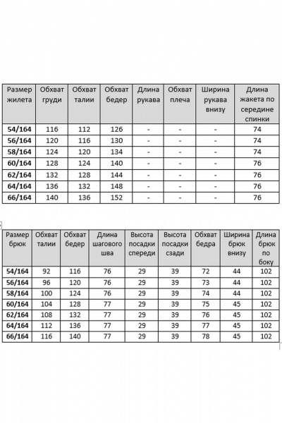 Деловой комплект из блузы, жилета и зауженных брюк из текстиля Элль-стиль 2132/5 темно-синий - фото 13